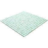 Apollo Tile Skosh Light Blue-green 11-1/2-in x 11-1/2-in Glossy Glass Uniform Squares Floor and Wall Tile (18.69-sq. ft/ Carton)
