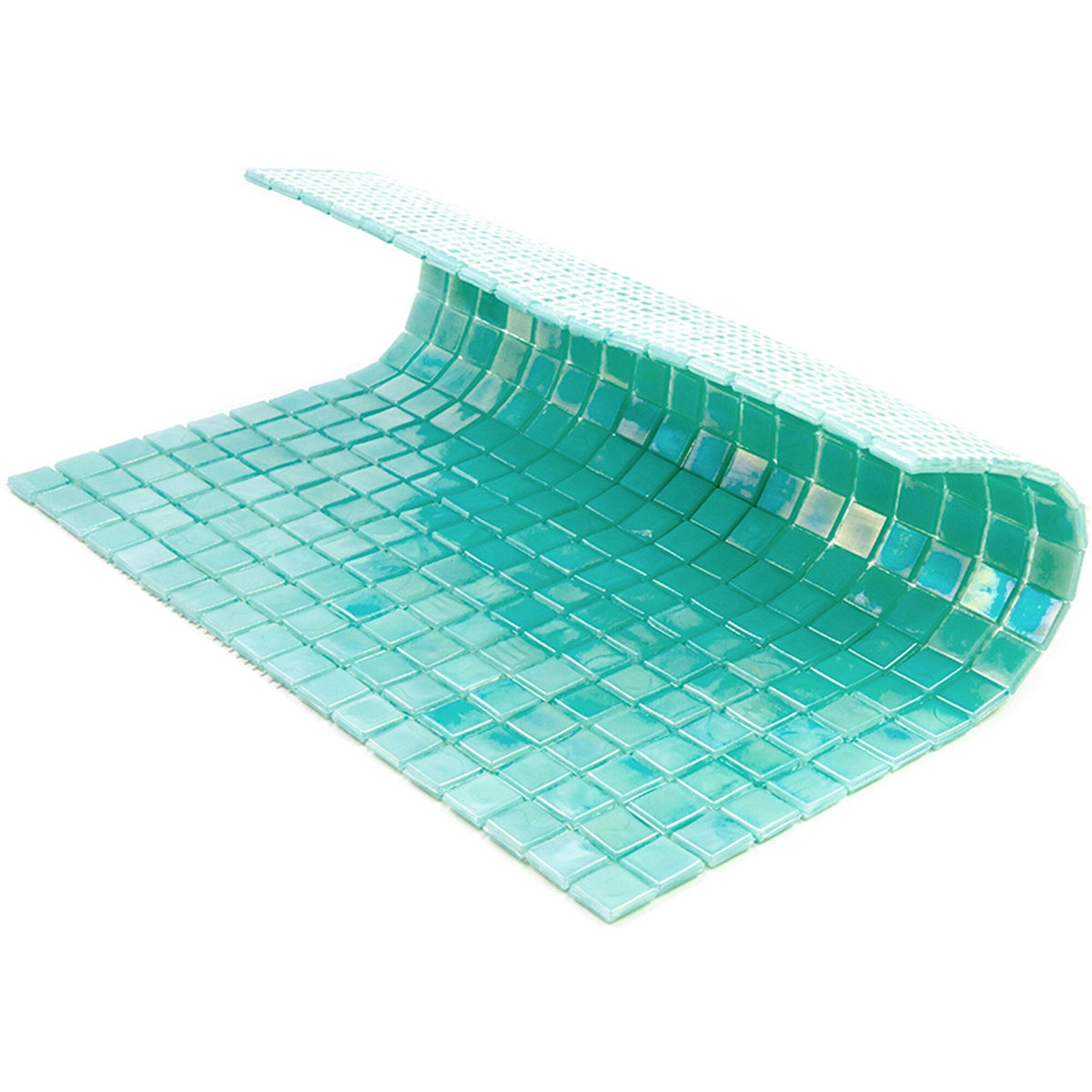 Apollo Tile Skosh Winter Green 11-1/2-in x 11-1/2-in Glossy Glass Uniform Squares Floor and Wall Tile (18.69-sq. ft/ Carton)
