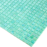 Apollo Tile Skosh Winter Green 11-1/2-in x 11-1/2-in Glossy Glass Uniform Squares Floor and Wall Tile (18.69-sq. ft/ Carton)