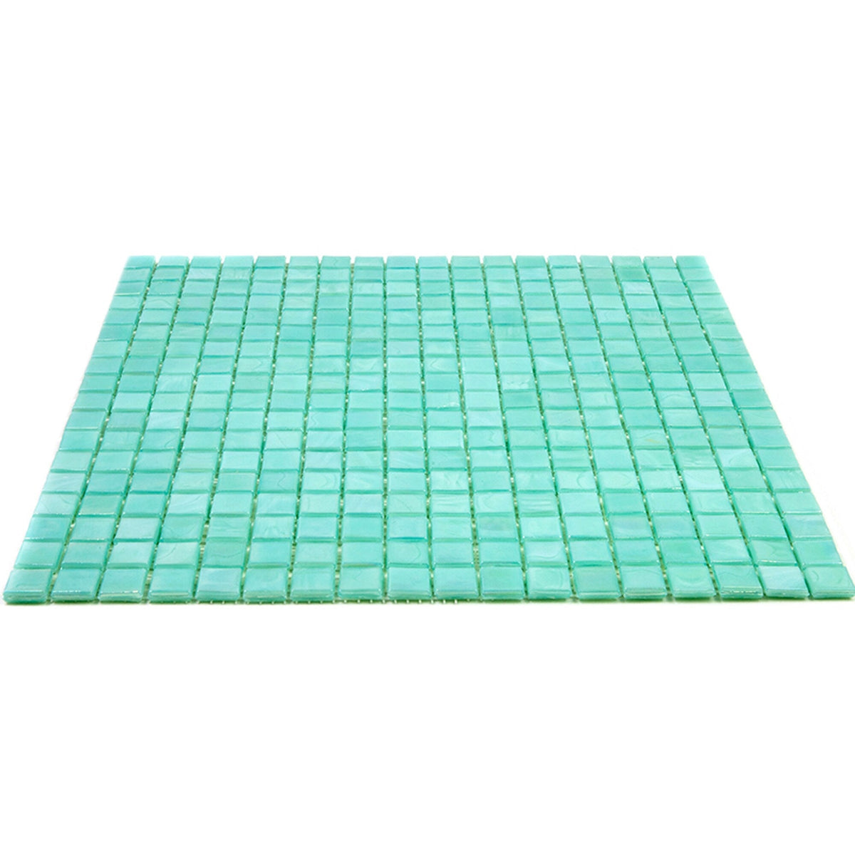 Apollo Tile Skosh Winter Green 11-1/2-in x 11-1/2-in Glossy Glass Uniform Squares Floor and Wall Tile (18.69-sq. ft/ Carton)