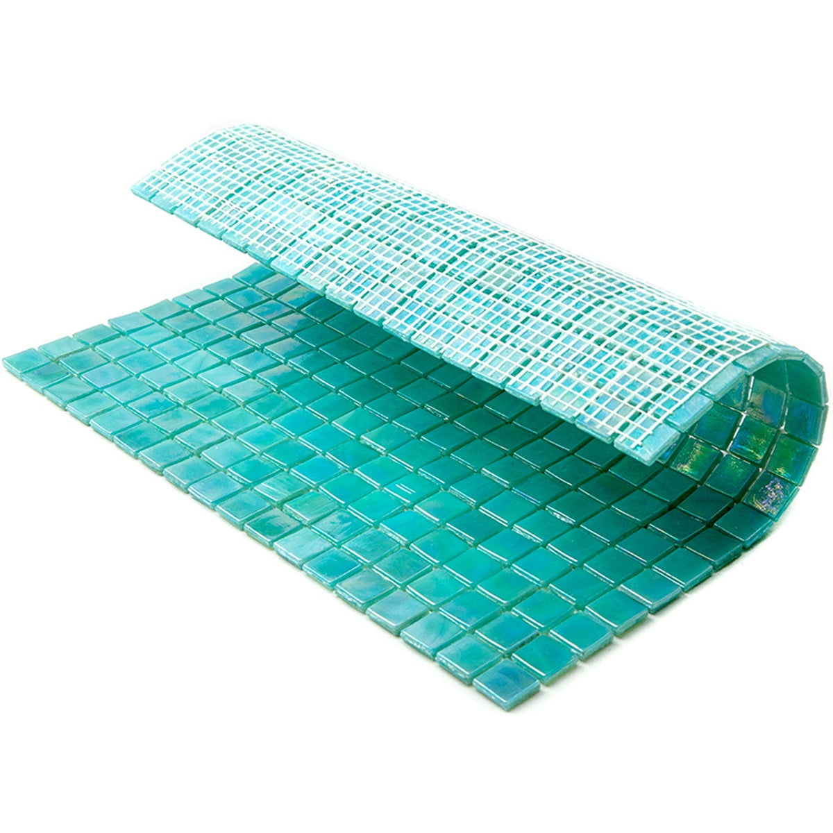 Apollo Tile Skosh Lincoln Green 11-1/2-in x 11-1/2-in Glossy Glass Uniform Squares Floor and Wall Tile (18.69-sq. ft/ Carton)