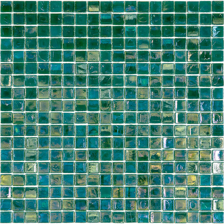 Apollo Tile Skosh Grenn-blue 11-1/2-in x 11-1/2-in Glossy Glass Uniform Squares Floor and Wall Tile (18.69-sq. ft/ Carton)