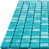 Apollo Tile Skosh Turqouise Green 11-1/2-in x 11-1/2-in Glossy Glass Uniform Squares Floor and Wall Tile (18.69-sq. ft/ Carton)
