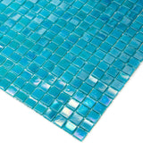 Apollo Tile Skosh Dark Ocean Green 11-1/2-in x 11-1/2-in Glossy Glass Uniform Squares Floor and Wall Tile (18.69-sq. ft/ Carton)