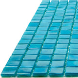 Apollo Tile Skosh Dark Ocean Green 11-1/2-in x 11-1/2-in Glossy Glass Uniform Squares Floor and Wall Tile (18.69-sq. ft/ Carton)