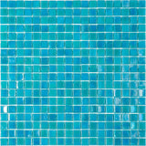 Apollo Tile Skosh Dark Ocean Green 11-1/2-in x 11-1/2-in Glossy Glass Uniform Squares Floor and Wall Tile (18.69-sq. ft/ Carton)