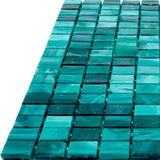 Apollo Tile Skosh Cerulean Green 11-1/2-in x 11-1/2-in Glossy Glass Uniform Squares Floor and Wall Tile (18.69-sq. ft/ Carton)