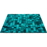 Apollo Tile Skosh Cerulean Green 11-1/2-in x 11-1/2-in Glossy Glass Uniform Squares Floor and Wall Tile (18.69-sq. ft/ Carton)