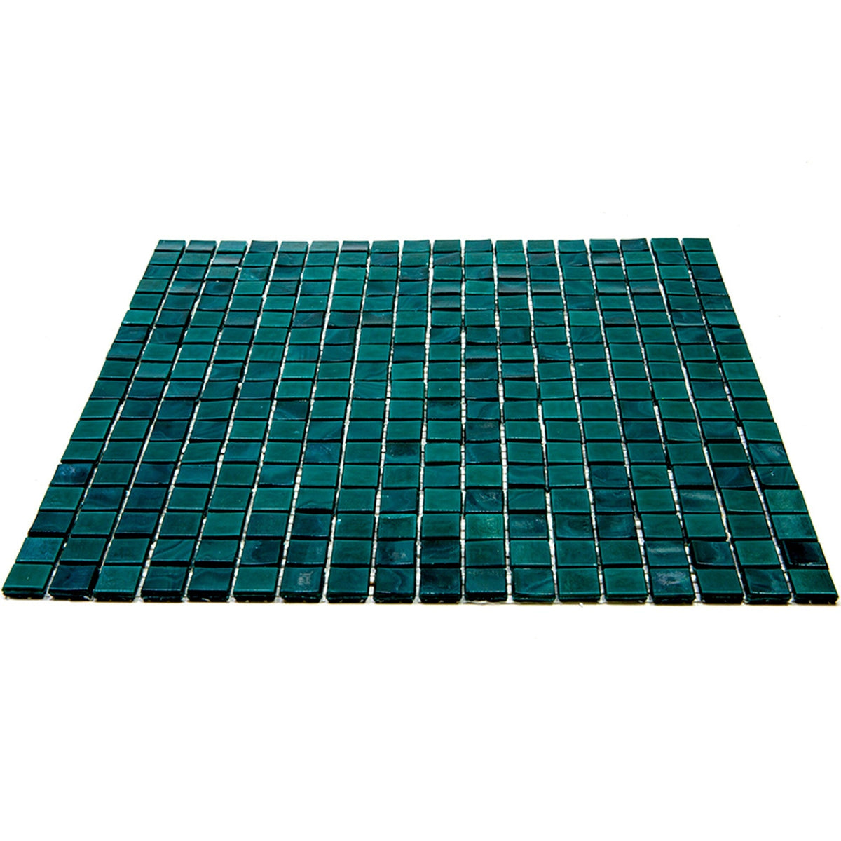 Apollo Tile Skosh Dark Green 11-1/2-in x 11-1/2-in Glossy Glass Uniform Squares Floor and Wall Tile (18.69-sq. ft/ Carton)