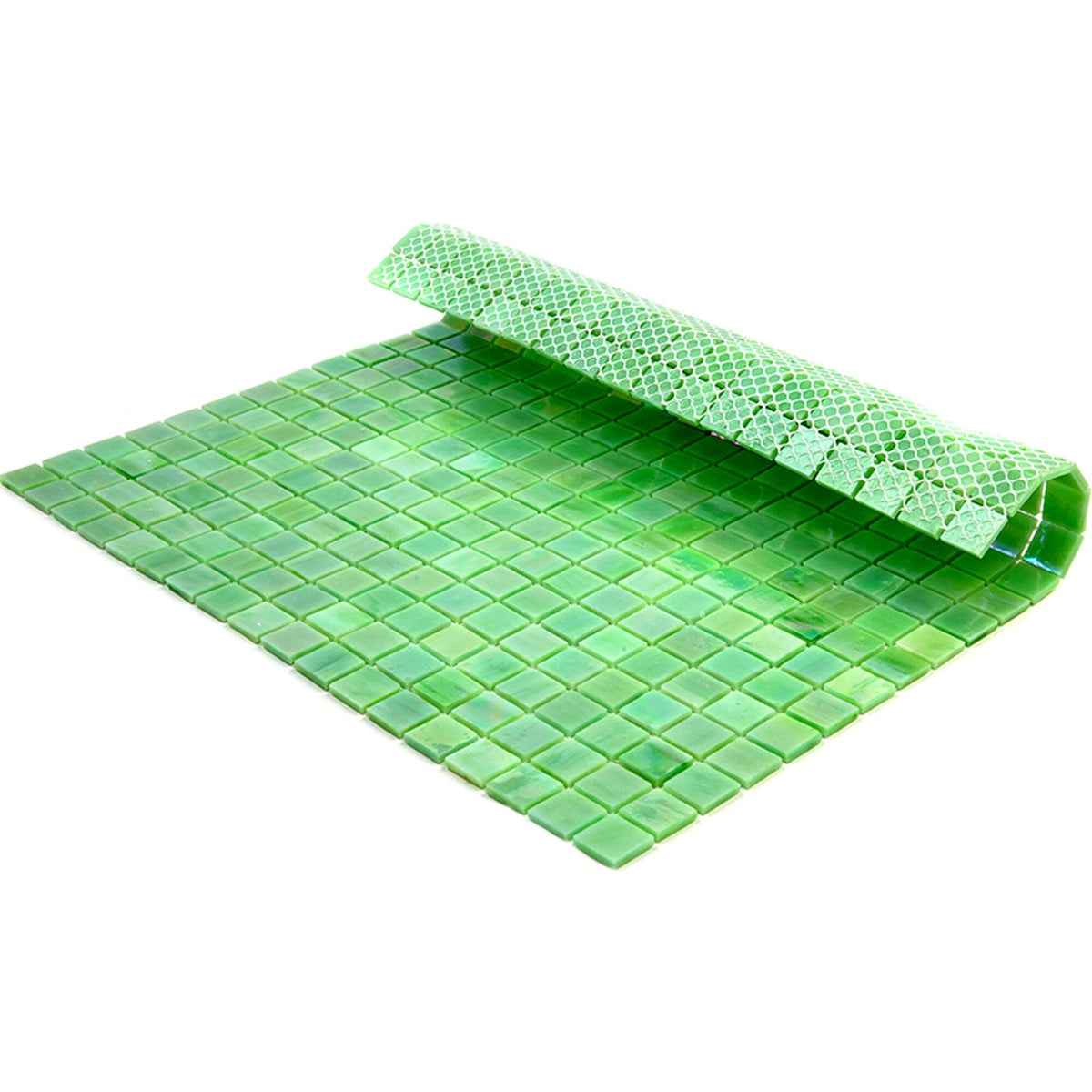 Apollo Tile Skosh British Racing Green 11-1/2-in x 11-1/2-in Glossy Glass Uniform Squares Floor and Wall Tile (18.69-sq. ft/ Carton)
