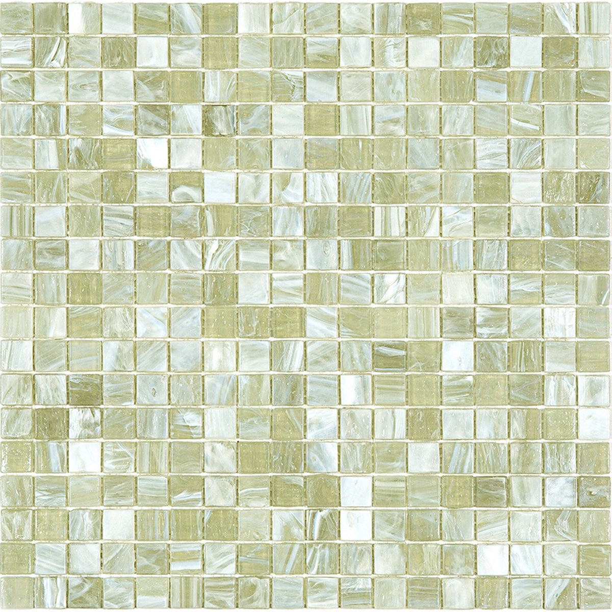 Apollo Tile Skosh Stone Gray 11-1/2-in x 11-1/2-in Glossy Glass Uniform Squares Floor and Wall Tile (18.69-sq. ft/ Carton)