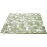 Apollo Tile Skosh Stone Gray 11-1/2-in x 11-1/2-in Glossy Glass Uniform Squares Floor and Wall Tile (18.69-sq. ft/ Carton)