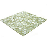 Apollo Tile Skosh Stone Gray 11-1/2-in x 11-1/2-in Glossy Glass Uniform Squares Floor and Wall Tile (18.69-sq. ft/ Carton)