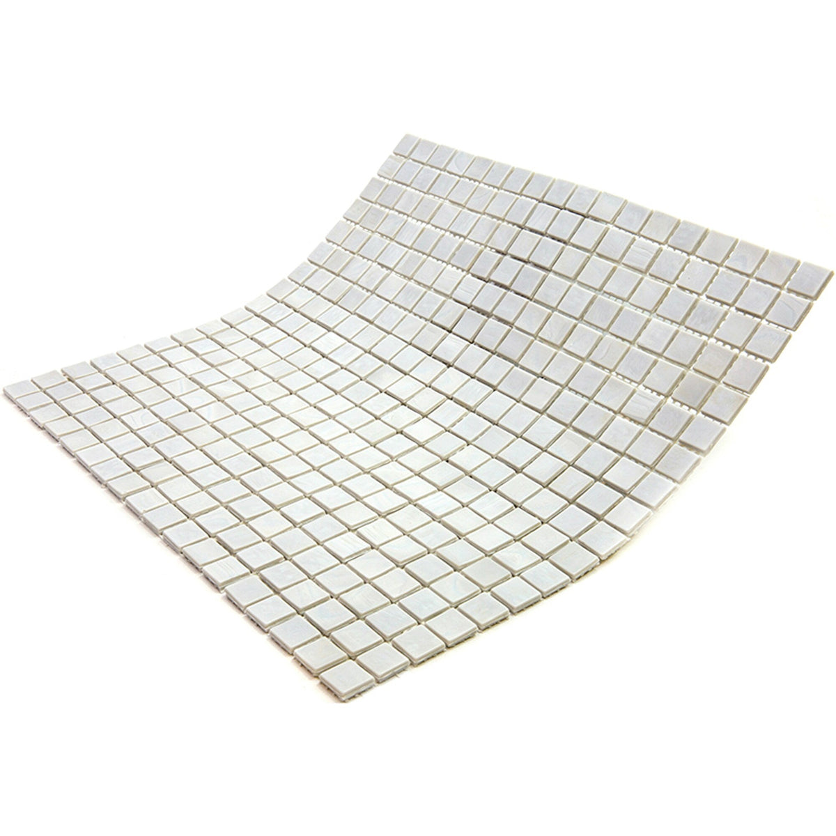 Apollo Tile Skosh Dolphine Gray 11-1/2-in x 11-1/2-in Glossy Glass Uniform Squares Floor and Wall Tile (18.69-sq. ft/ Carton)
