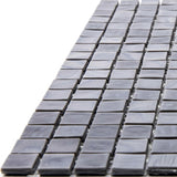 Apollo Tile Skosh Metal Gray 11-1/2-in x 11-1/2-in Glossy Glass Uniform Squares Floor and Wall Tile (18.69-sq. ft/ Carton)
