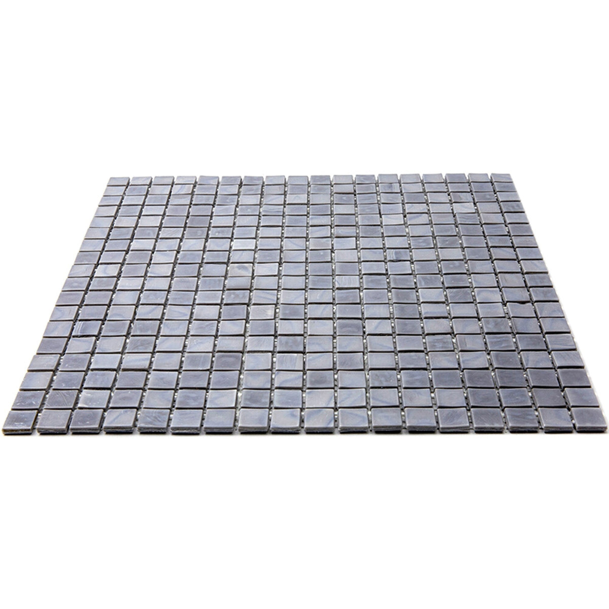 Apollo Tile Skosh Metal Gray 11-1/2-in x 11-1/2-in Glossy Glass Uniform Squares Floor and Wall Tile (18.69-sq. ft/ Carton)