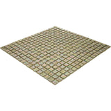 Apollo Tile Skosh Yellowish Gray 11-1/2-in x 11-1/2-in Glossy Glass Uniform Squares Floor and Wall Tile (18.69-sq. ft/ Carton)
