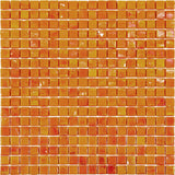 Apollo Tile Skosh Fire Orange 11-1/2-in x 11-1/2-in Glossy Glass Uniform Squares Floor and Wall Tile (18.69-sq. ft/ Carton)