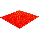 Apollo Tile Skosh Red-orange 11-1/2-in x 11-1/2-in Glossy Glass Uniform Squares Floor and Wall Tile (18.69-sq. ft/ Carton)