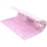Apollo Tile Skosh Pale Pink 11-1/2-in x 11-1/2-in Glossy Glass Uniform Squares Floor and Wall Tile (18.69-sq. ft/ Carton)