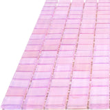 Apollo Tile Skosh Pale Pink 11-1/2-in x 11-1/2-in Glossy Glass Uniform Squares Floor and Wall Tile (18.69-sq. ft/ Carton)