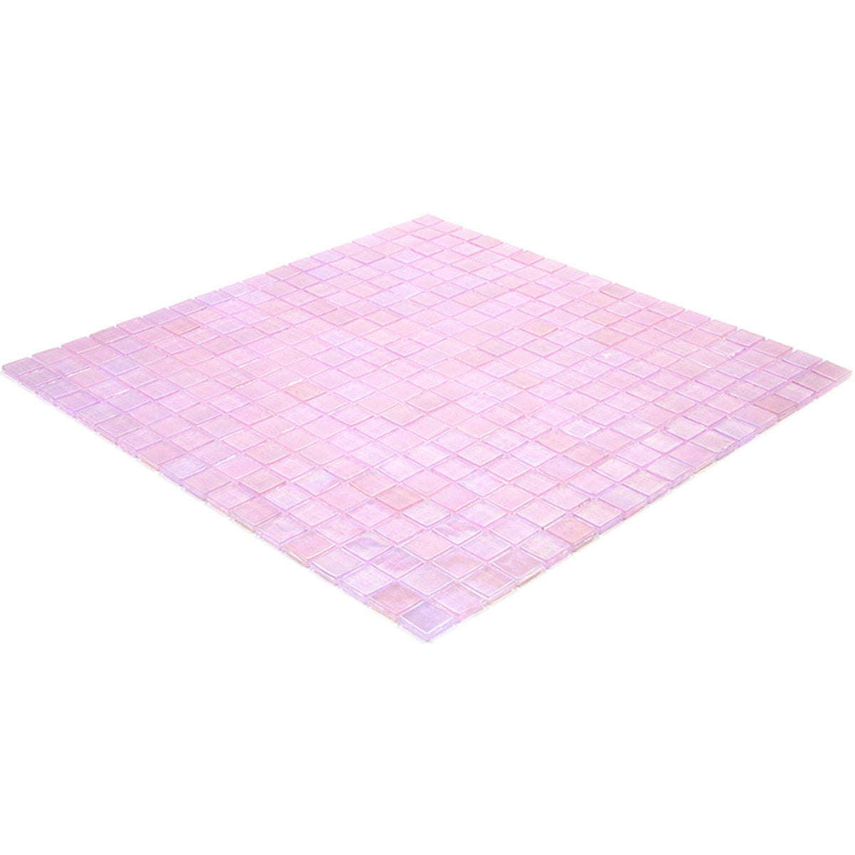 Apollo Tile Skosh Pale Pink 11-1/2-in x 11-1/2-in Glossy Glass Uniform Squares Floor and Wall Tile (18.69-sq. ft/ Carton)