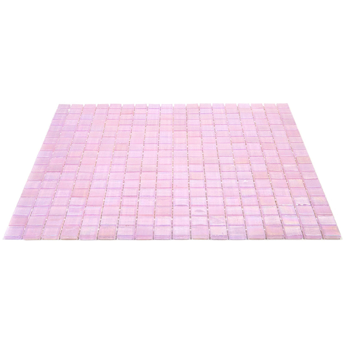 Apollo Tile Skosh Pale Pink 11-1/2-in x 11-1/2-in Glossy Glass Uniform Squares Floor and Wall Tile (18.69-sq. ft/ Carton)