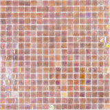 Apollo Tile Skosh China Pink 11-1/2-in x 11-1/2-in Glossy Glass Uniform Squares Floor and Wall Tile (18.69-sq. ft/ Carton)