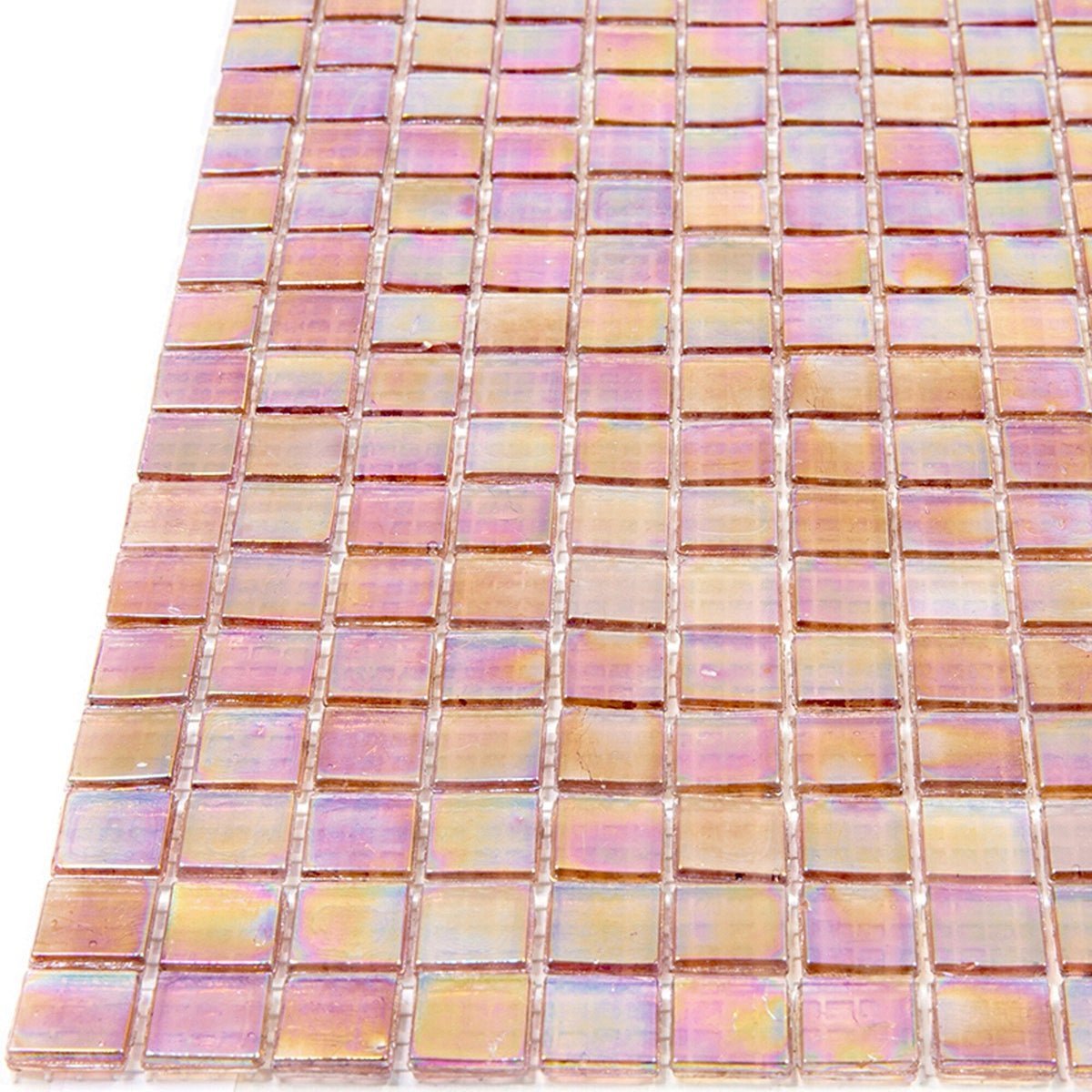 Apollo Tile Skosh China Pink 11-1/2-in x 11-1/2-in Glossy Glass Uniform Squares Floor and Wall Tile (18.69-sq. ft/ Carton)