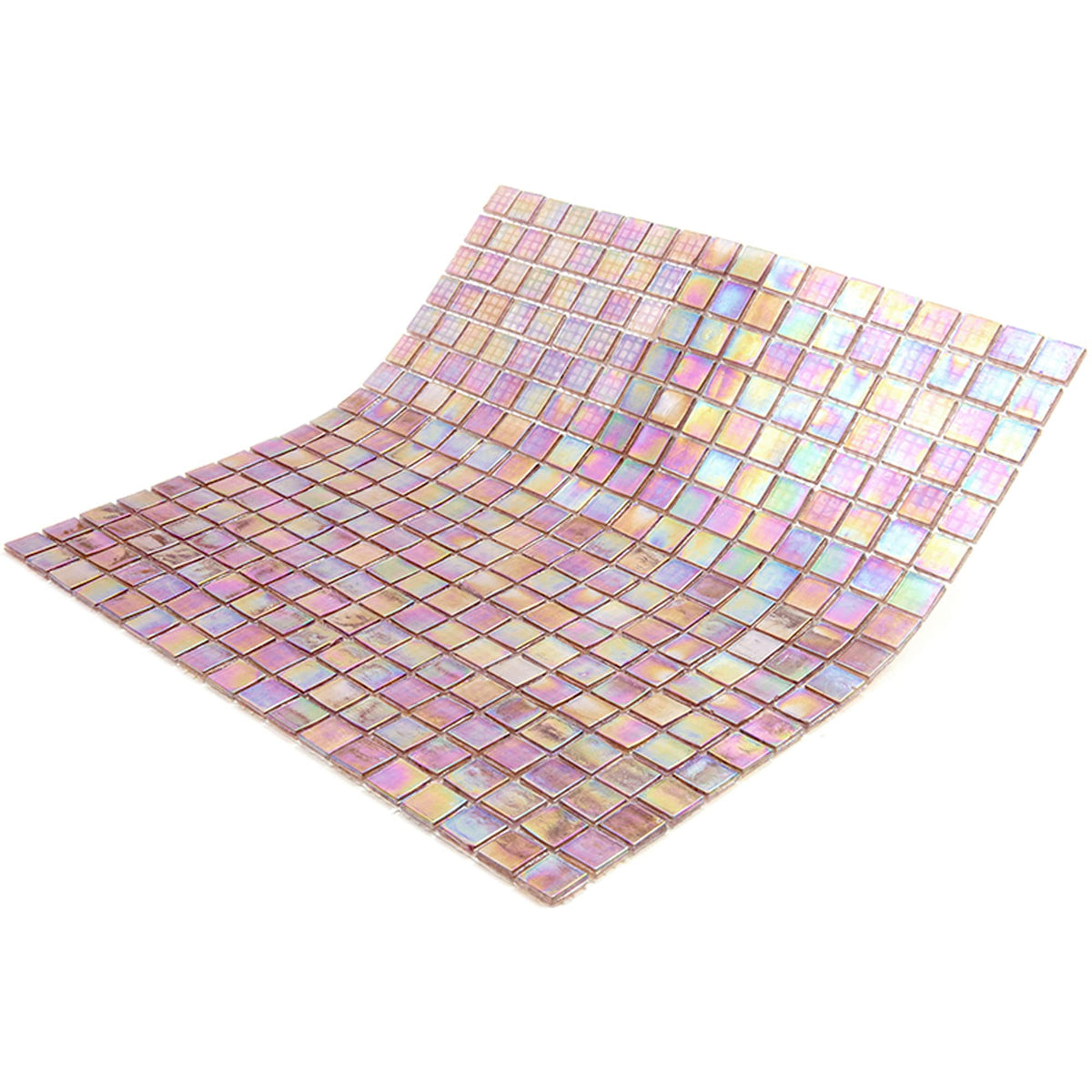 Apollo Tile Skosh China Pink 11-1/2-in x 11-1/2-in Glossy Glass Uniform Squares Floor and Wall Tile (18.69-sq. ft/ Carton)