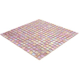 Apollo Tile Skosh China Pink 11-1/2-in x 11-1/2-in Glossy Glass Uniform Squares Floor and Wall Tile (18.69-sq. ft/ Carton)