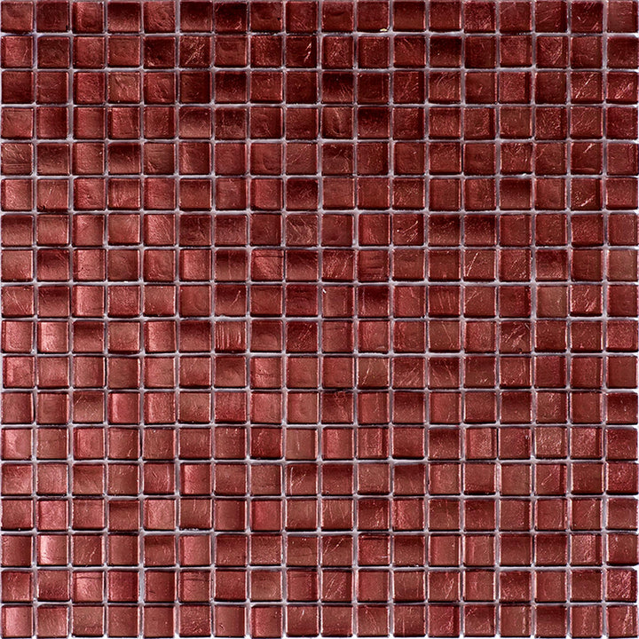 Apollo Tile Skosh Rouge Pink 11-1/2-in x 11-1/2-in Glossy Glass Uniform Squares Floor and Wall Tile (18.69-sq. ft/ Carton)