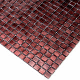 Apollo Tile Skosh Rouge Pink 11-1/2-in x 11-1/2-in Glossy Glass Uniform Squares Floor and Wall Tile (18.69-sq. ft/ Carton)