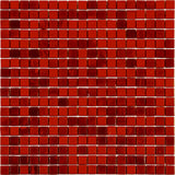 Apollo Tile Skosh Rose Red 11-1/2-in x 11-1/2-in Glossy Glass Uniform Squares Floor and Wall Tile (18.69-sq. ft/ Carton)