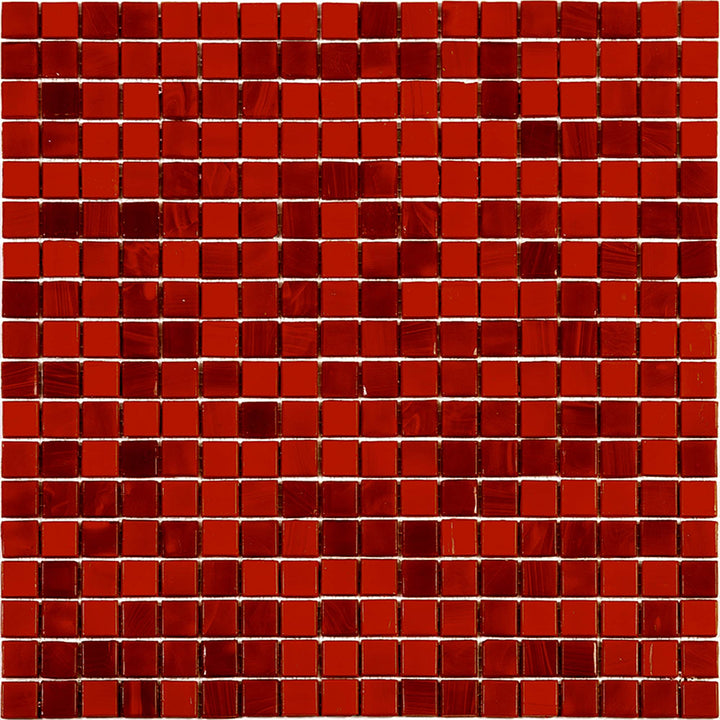 Apollo Tile Skosh Rose Red 11-1/2-in x 11-1/2-in Glossy Glass Uniform Squares Floor and Wall Tile (18.69-sq. ft/ Carton)