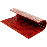Apollo Tile Skosh Rose Red 11-1/2-in x 11-1/2-in Glossy Glass Uniform Squares Floor and Wall Tile (18.69-sq. ft/ Carton)