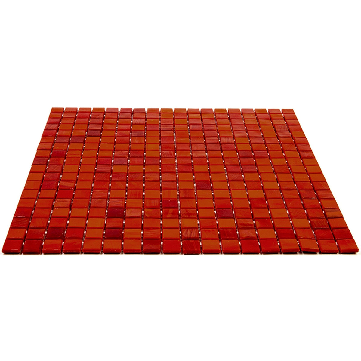 Apollo Tile Skosh Rose Red 11-1/2-in x 11-1/2-in Glossy Glass Uniform Squares Floor and Wall Tile (18.69-sq. ft/ Carton)