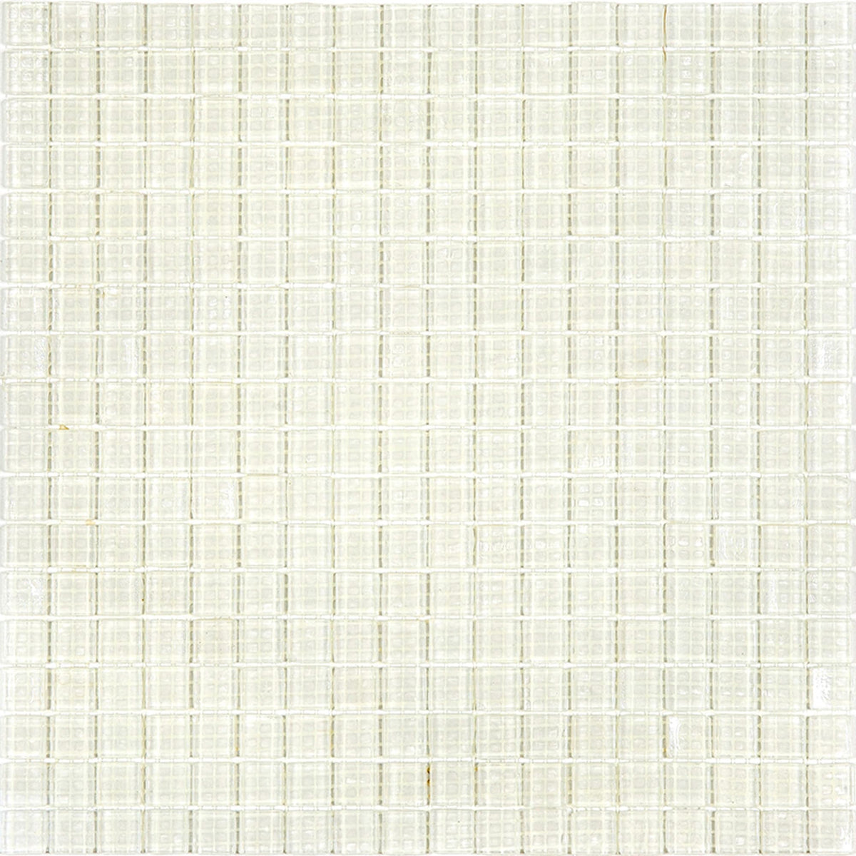 Apollo Tile Skosh Cotton White 11-1/2-in x 11-1/2-in Glossy Glass Uniform Squares Floor and Wall Tile (18.69-sq. ft/ Carton)