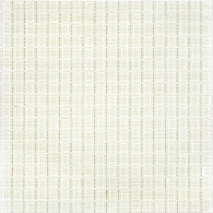 Apollo Tile Skosh Cotton White 11-1/2-in x 11-1/2-in Glossy Glass Uniform Squares Floor and Wall Tile (18.69-sq. ft/ Carton)
