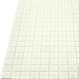 Apollo Tile Skosh Cotton White 11-1/2-in x 11-1/2-in Glossy Glass Uniform Squares Floor and Wall Tile (18.69-sq. ft/ Carton)