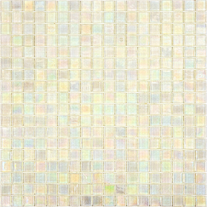 Apollo Tile Skosh Rainbow White 11-1/2-in x 11-1/2-in Glossy Glass Uniform Squares Floor and Wall Tile (18.69-sq. ft/ Carton)