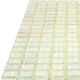 Apollo Tile Skosh Rainbow White 11-1/2-in x 11-1/2-in Glossy Glass Uniform Squares Floor and Wall Tile (18.69-sq. ft/ Carton)