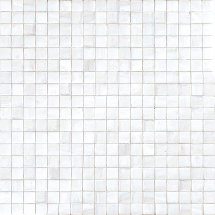 Apollo Tile Skosh White Dove 11-1/2-in x 11-1/2-in Glossy Glass Uniform Squares Floor and Wall Tile (18.69-sq. ft/ Carton)