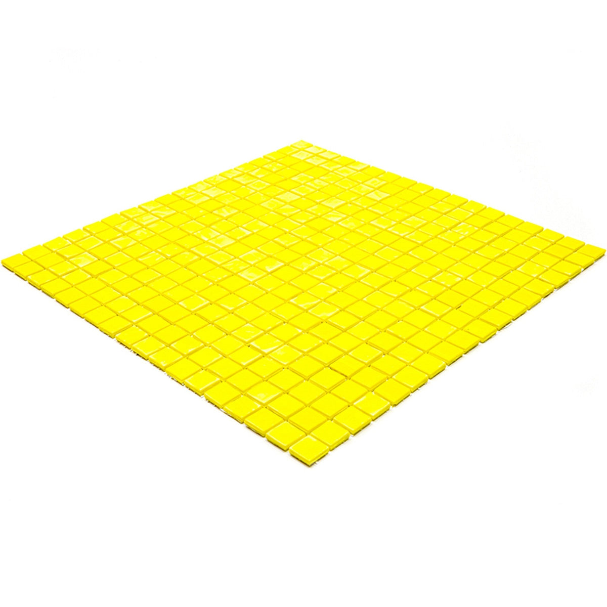 Apollo Tile Skosh Yellow 11-1/2-in x 11-1/2-in Glossy Glass Uniform Squares Floor and Wall Tile (18.69-sq. ft/ Carton)