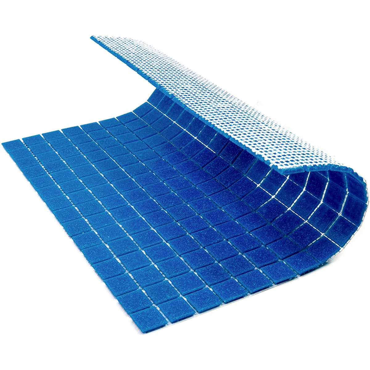 Apollo Tile Dune Azure Blue 12-in x 12-in Glossy Glass Uniform Squares Floor and Wall Tile (20-sq. ft/ Carton)