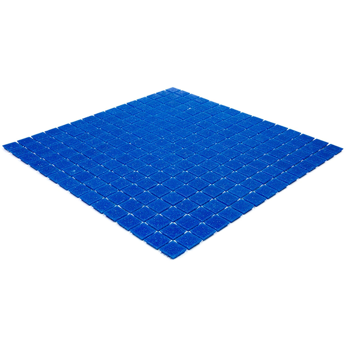 Apollo Tile Dune Cerulean Blue 12-in x 12-in Glossy Glass Uniform Squares Floor and Wall Tile (20-sq. ft/ Carton)