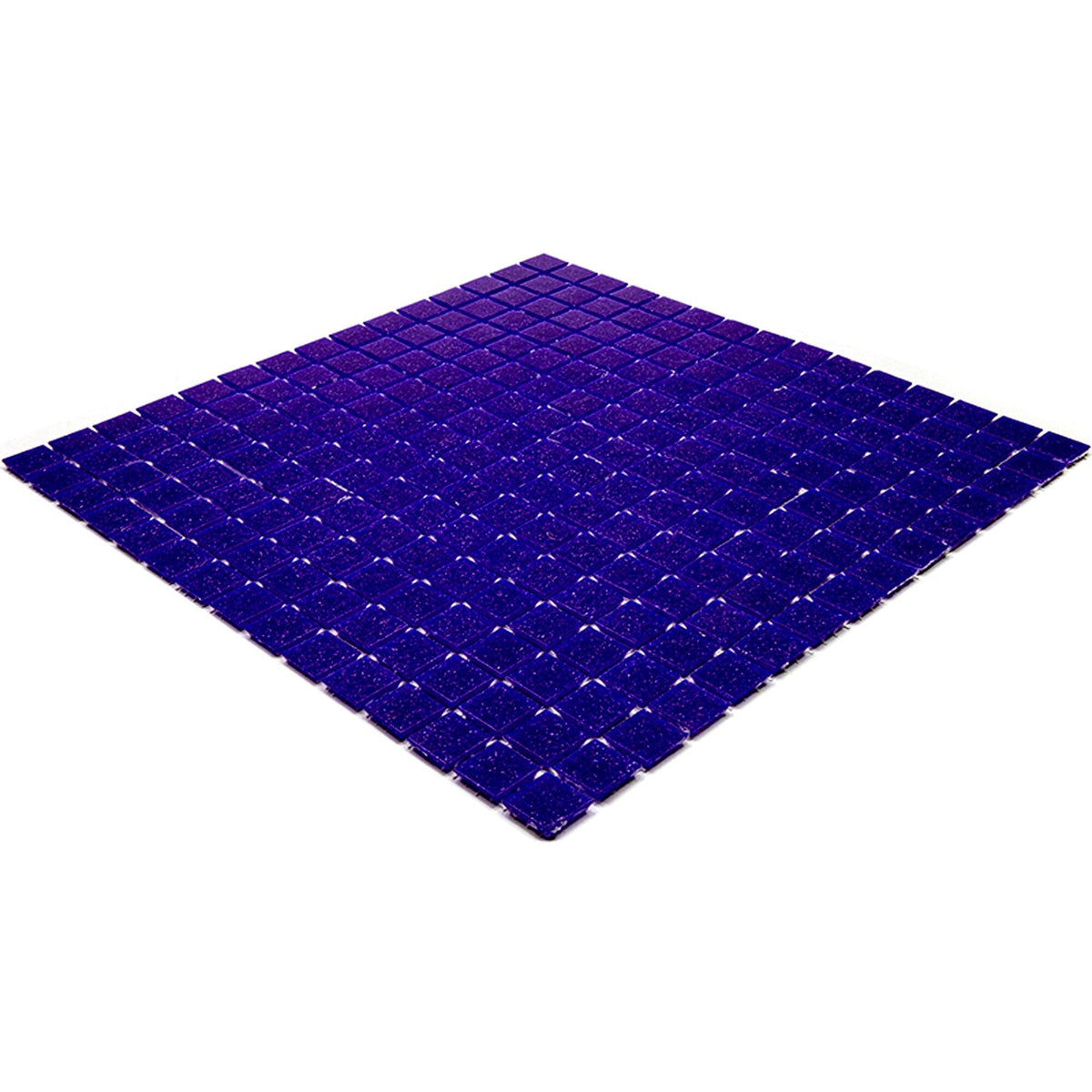 Apollo Tile Dune Cobalt Blue 12-in x 12-in Glossy Glass Uniform Squares Floor and Wall Tile (20-sq. ft/ Carton)