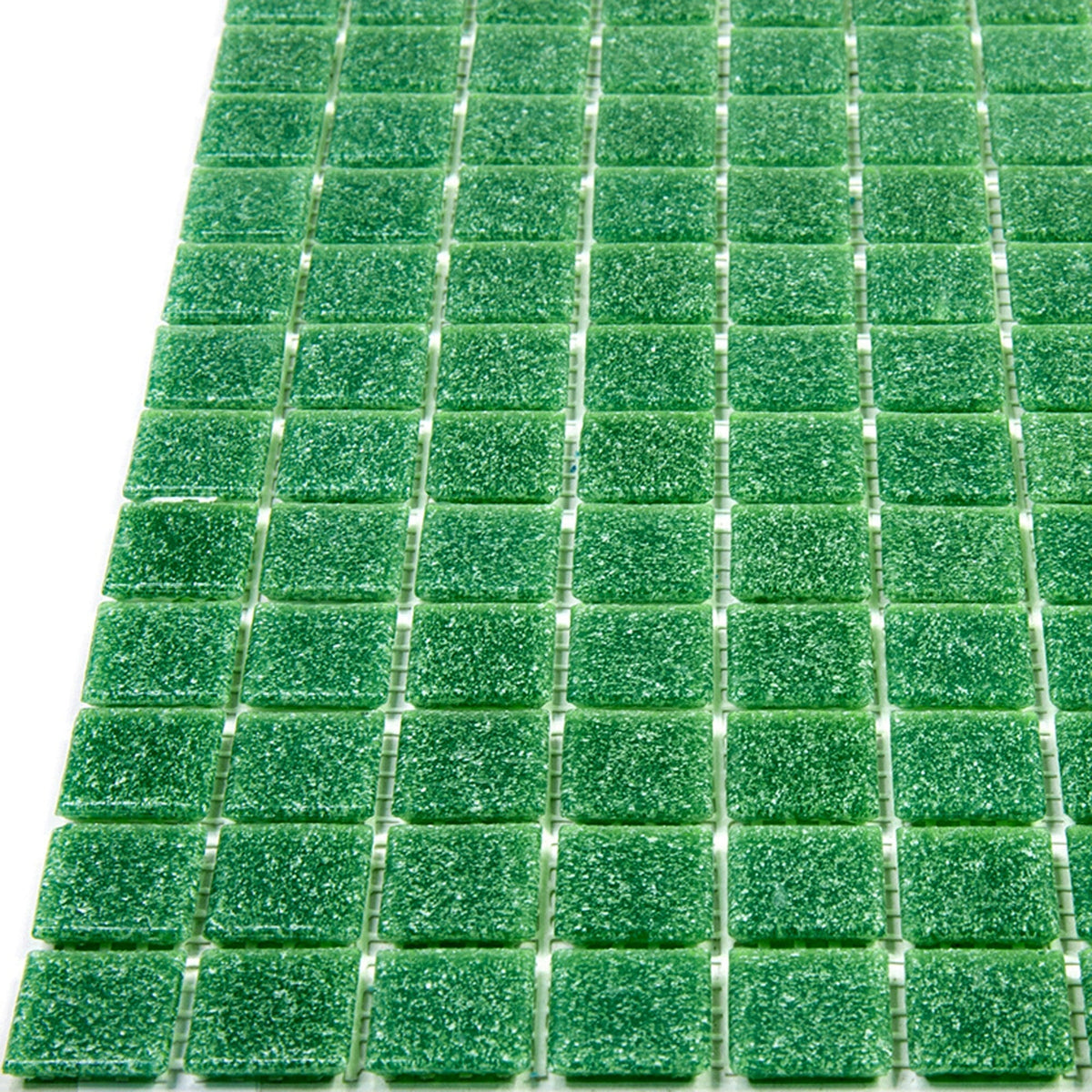 Apollo Tile Dune Sea Green 12-in x 12-in Glossy Glass Uniform Squares Floor and Wall Tile (20-sq. ft/ Carton)