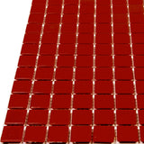 Apollo Tile Dune Candy Red 12-in x 12-in Glossy Glass Uniform Squares Floor and Wall Tile (20-sq. ft/ Carton)