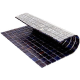 Apollo Tile Celestial Deep Indigo Blue 12-in x 12-in Glossy Glass Uniform Squares Floor and Wall Tile (20-sq. ft/ Carton)